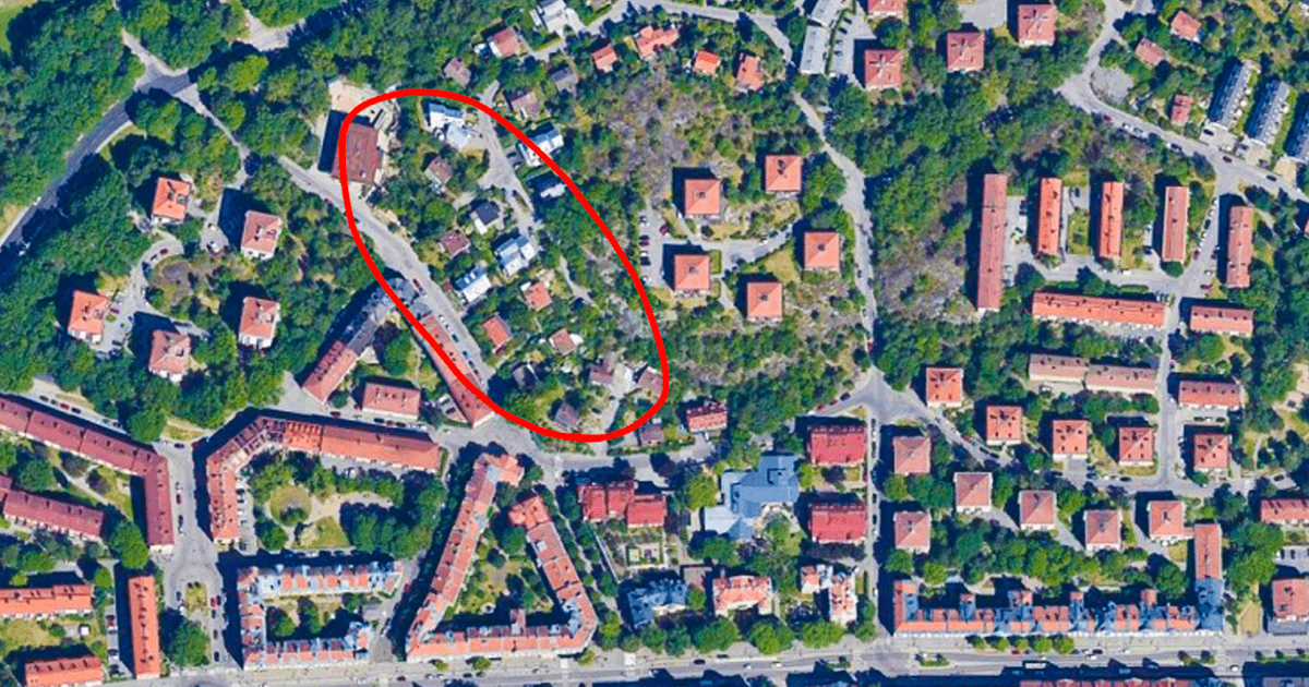 Lägenheter ersätter villaområde i Aspudden