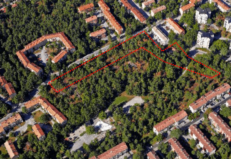 Västertorpsparkens gröna oas hotad