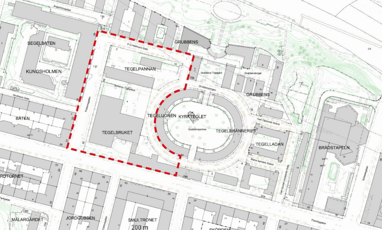 Stadskvarter i St: Eriksområdet är nya stadskvarter ska byggas