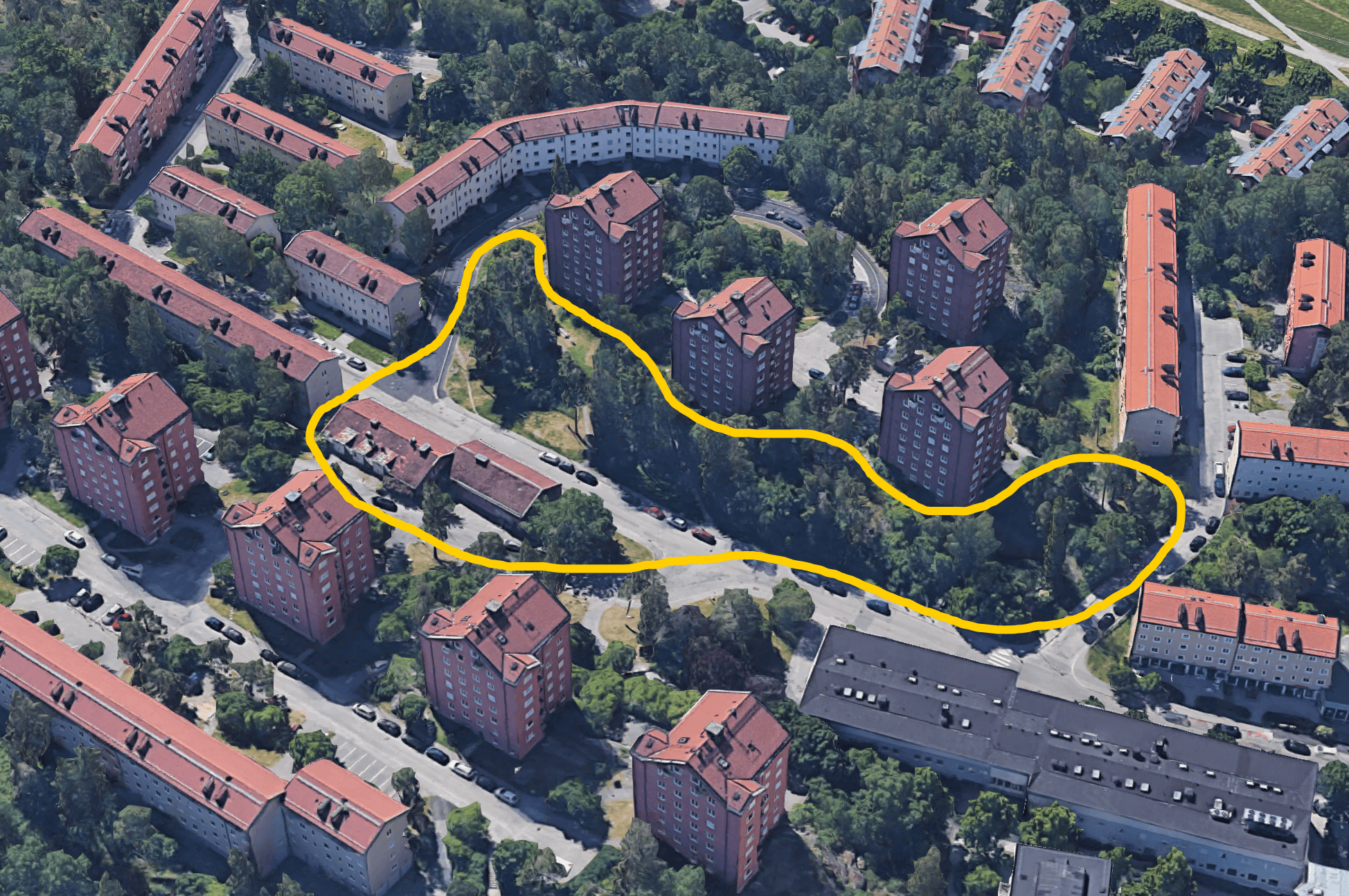 Björkhagsparken bebyggs med bostäder