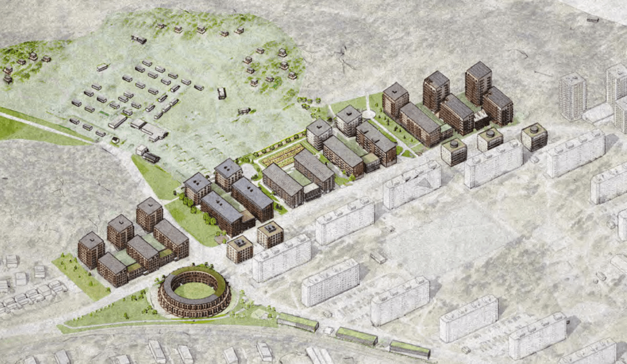 Bredäng byggs ut med ett 30-tal nya hus med 900 bostäder.