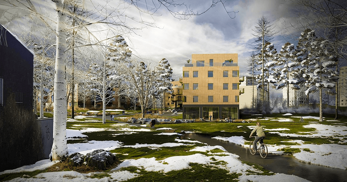 Förtätning av grönområde i Ormkärr