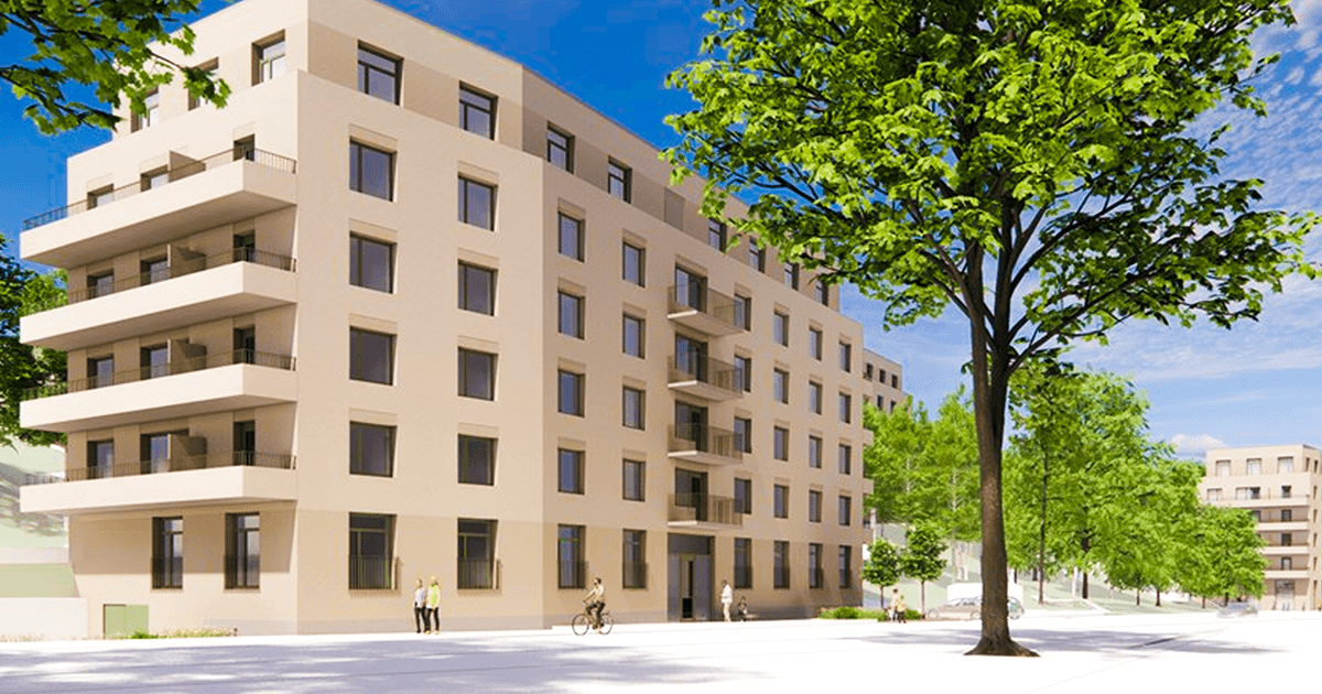 Sätra, 60 bostäder längs Järnbärarvägen och Tankebyggarbacken.