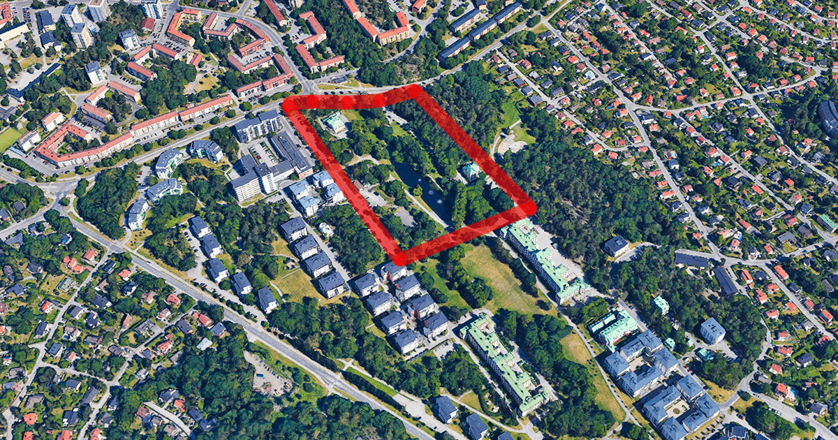 Radhus ersätter växthus i Långbroparken