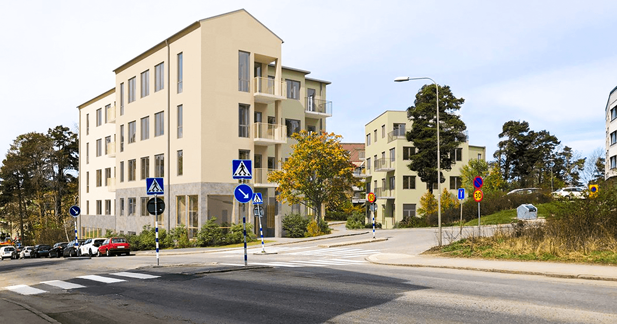 Årsta, 50 bostäder vid Orrfjärdsgränd och Sköntorpsvägen..