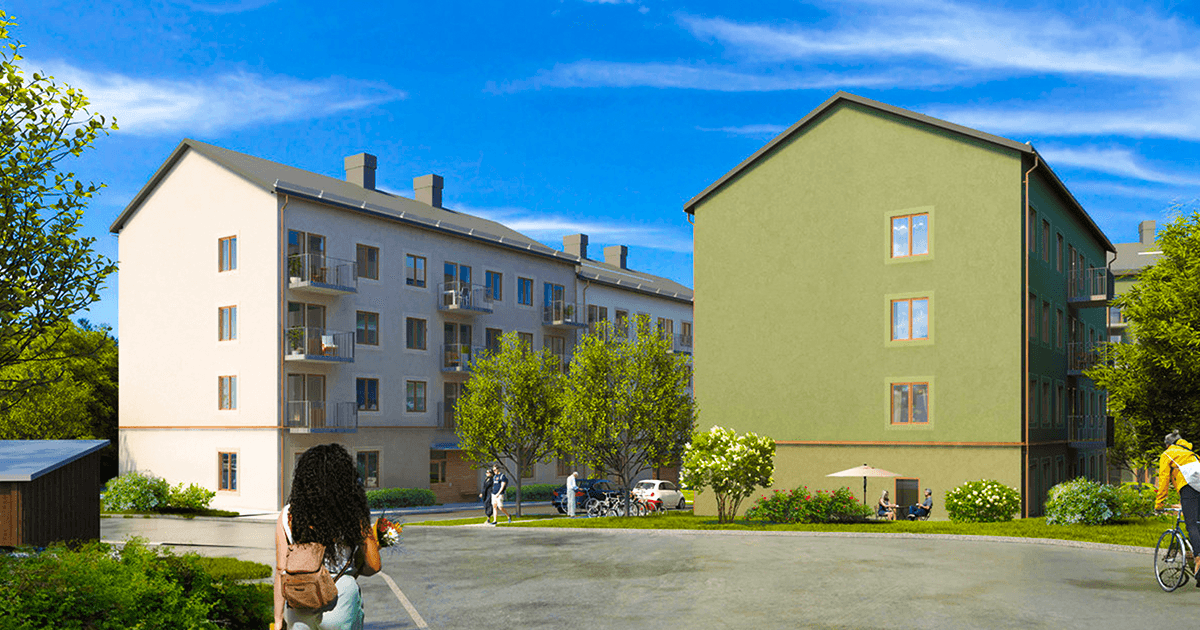 Grönområde skövlas längs Åbyvägen