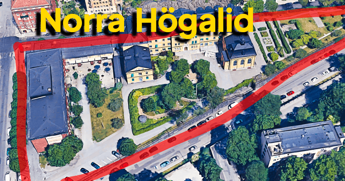 Södermalm, 250 bostäder på Borgerskapets tomt i Norra Högalid