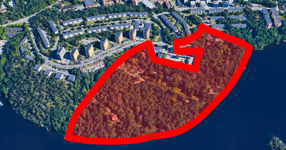 Ullerudsbacken bebyggs med fyravåningshus