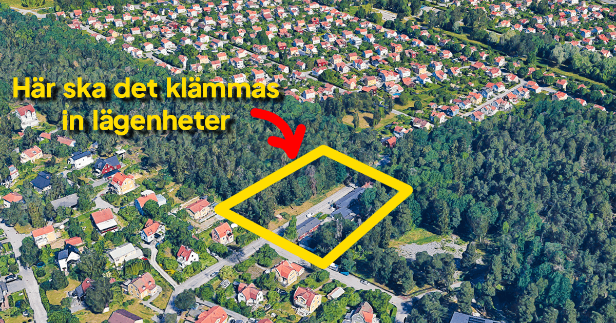 Stureby, Hemskogsvägen får 40 nya bostäder..