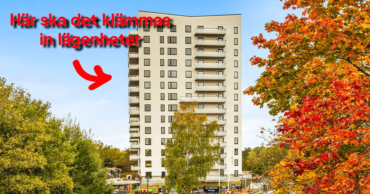 Högdalen, 140 bostäder i tre hus, varav ett punkthus om 15 våningar längs Sjösavägen.