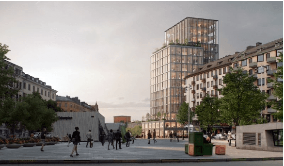 Läkarhuset ersätts av högre hus på Odenplan