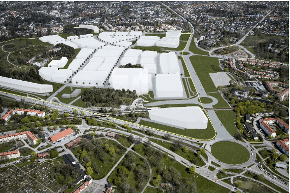 Ny stadsdel i Vinsta med 4 000 bostäder