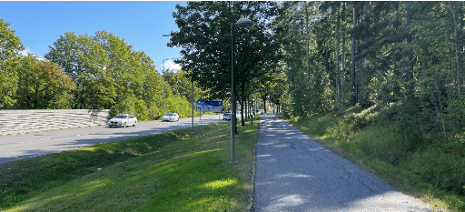 Karl Bondes skog i Hässelby bebyggs