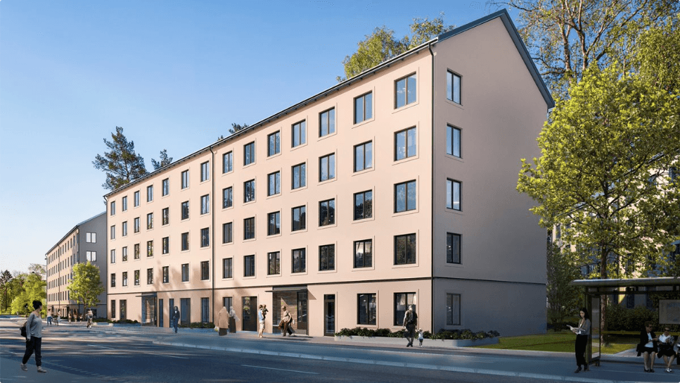 250 nya bostäder längs Åbyvägen i Liseberg